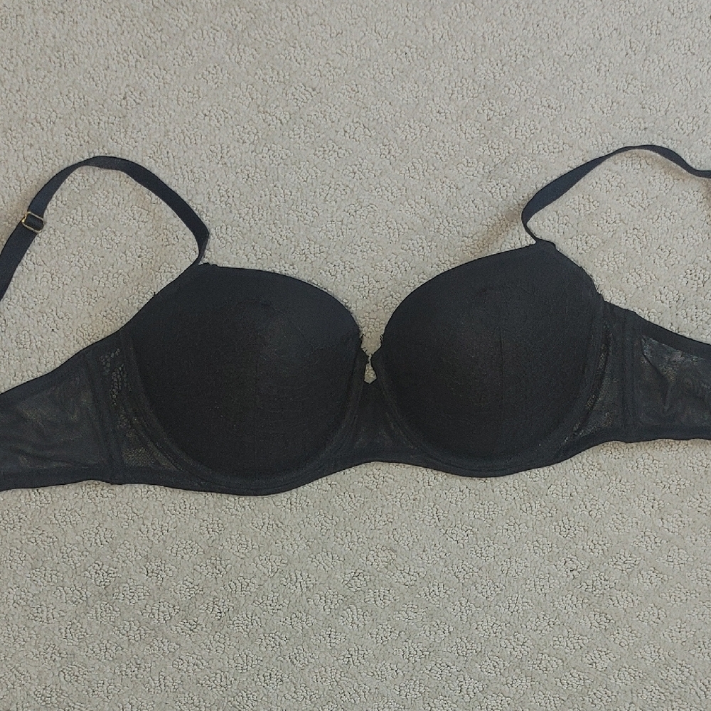 Victoria's secret black lace 34dd very sexy uplift balconet